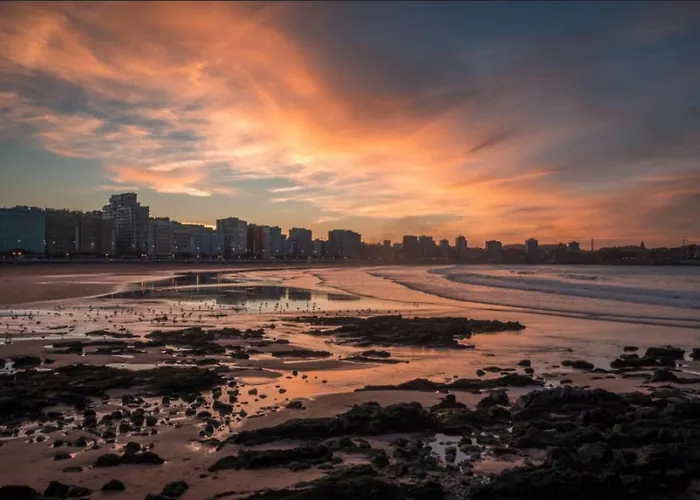 Albatros - Primera Linea De Playa - Wifi Gratis * Gijón
