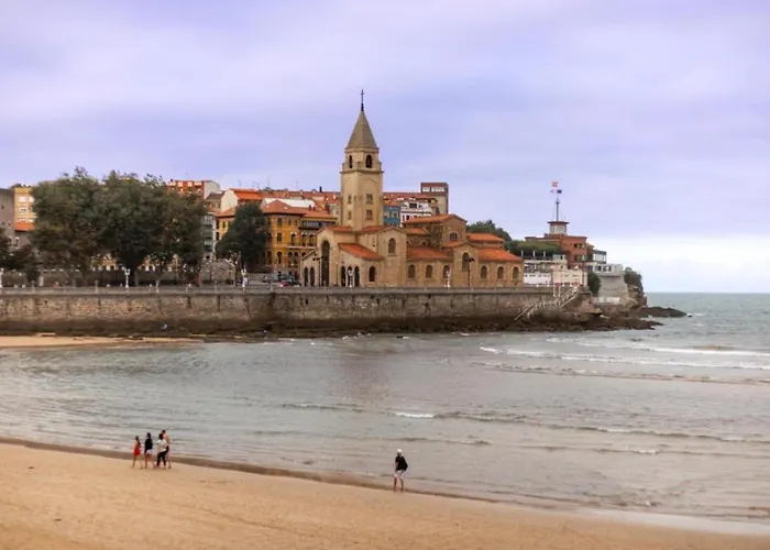 Albatros - Primera Linea De Playa - Wifi Gratis Gijón